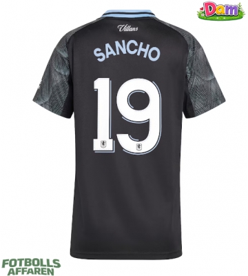 Aston Villa Jadon Sancho #19 Bortatröja Kvinnor 2025-26 Kortärmad